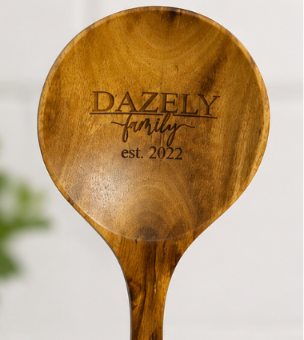 Personalized Wooden Spoon